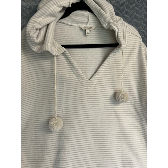 Womens Plus 3X Plush Fleece Hooded Pullover Hooded Robe Relax Soft Warm Sherpa - Picture 6 of 8